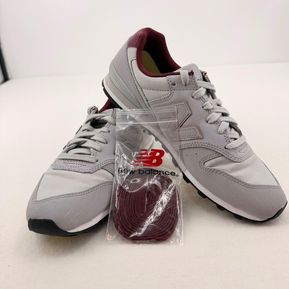 New Balance FIGS 996 Sneakers Womens Grey Burgundy Brand New (No Box)